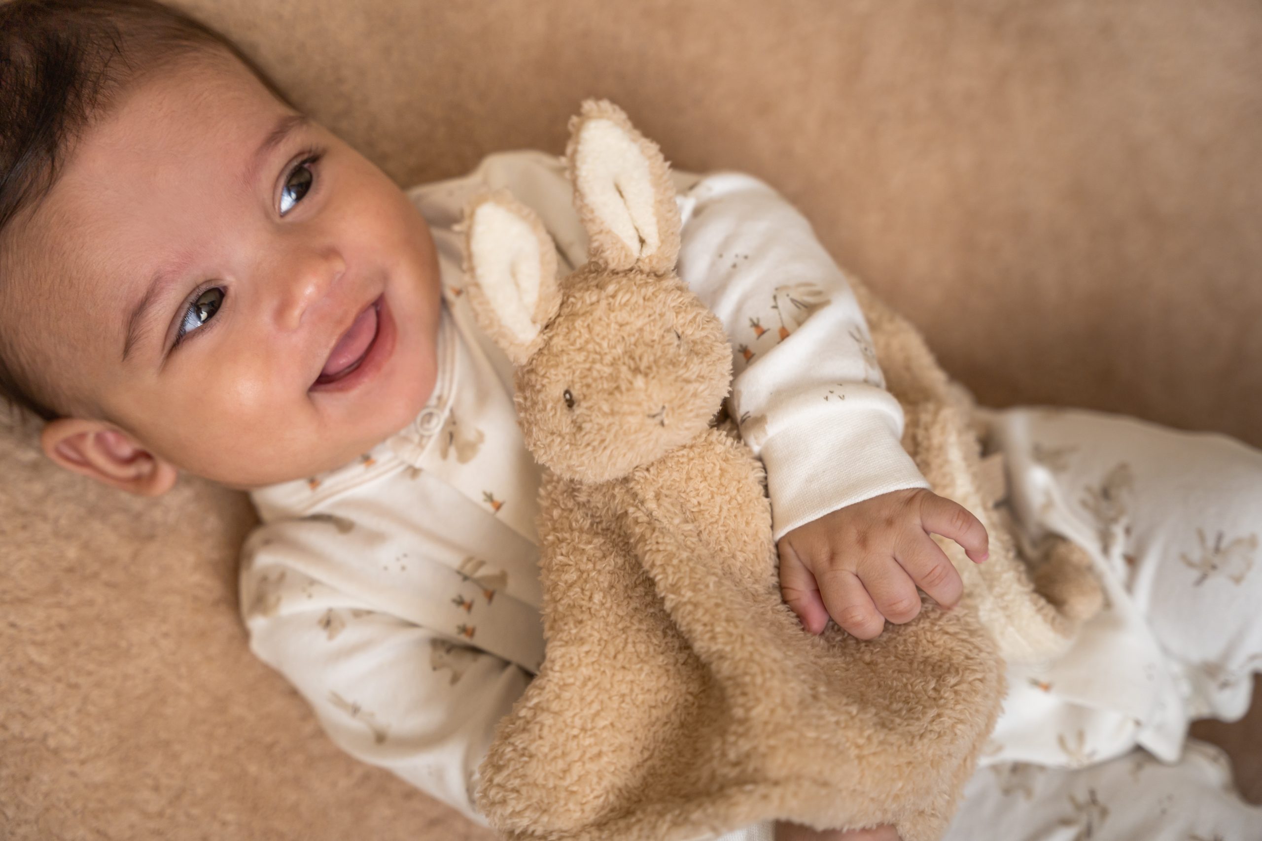LD8855 Cuddle Cloth – Knuffeldoekje konijn – Baby bunny (5)