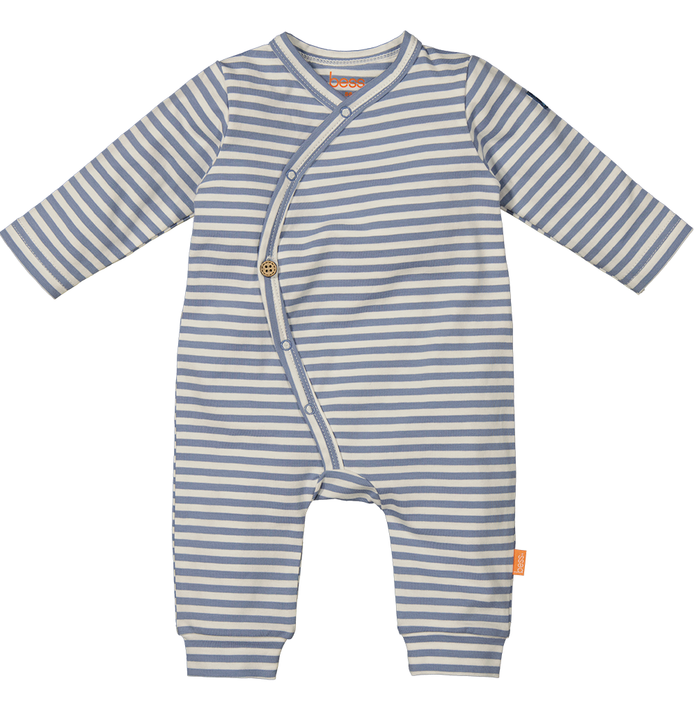 BESS Suit lange mouw Striped White B.E.S.S.