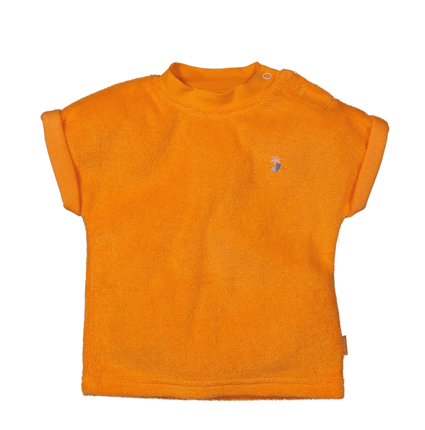 BESS Shirt korte mouw Towelling Orange Paradise B.E.S.S.