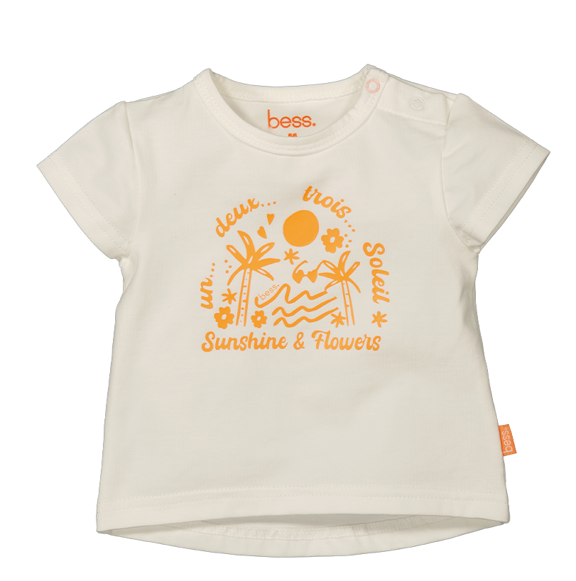 BESS Shirt korte mouw Sunshine B.E.S.S.