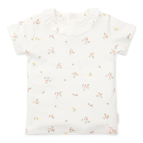 T-shirt White Meadows Little Dutch