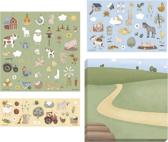 Stickerset little farm 2