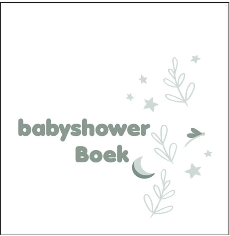 Babyshowerboek | Wit JEP