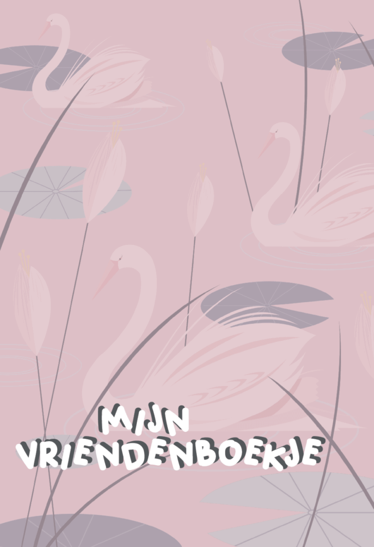 Vriendenboekje | Roze JEP