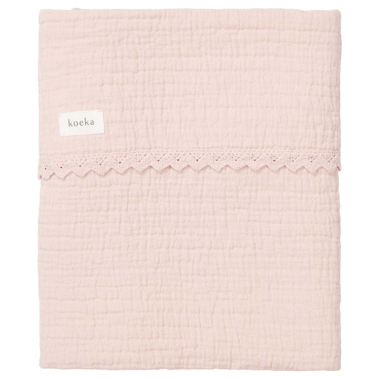 Deken Lace Elba | Blush Koeka