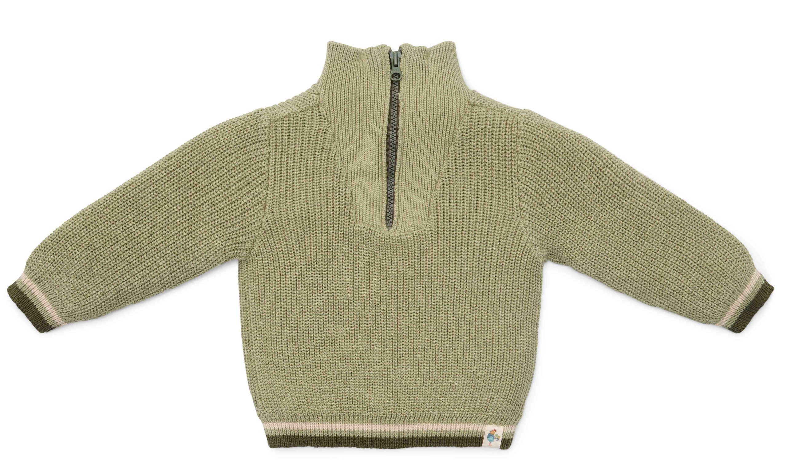 Gebreide trui Green Little Dutch