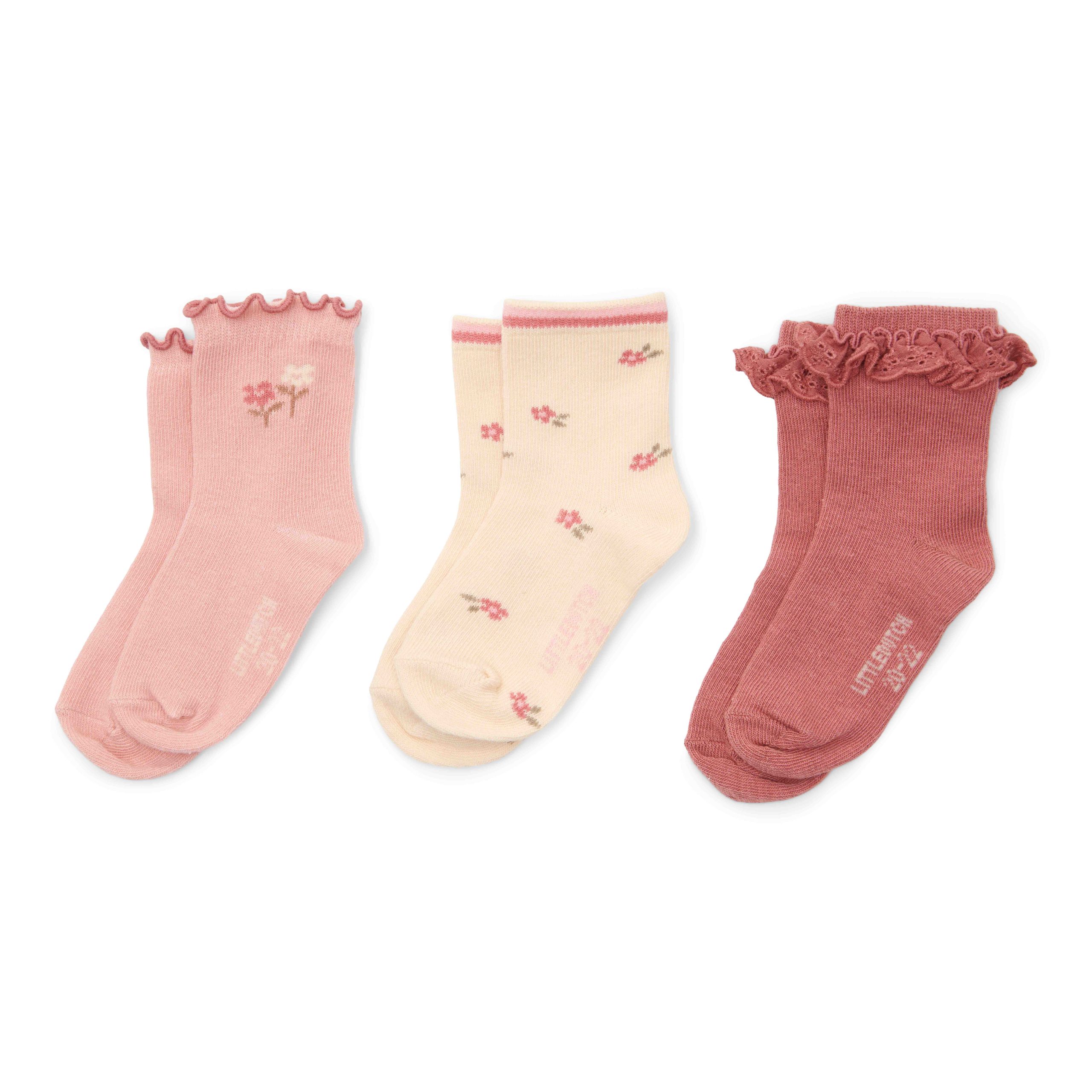 Sokken 3-pack Multi meisje Little Dutch