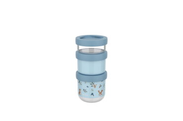 Stapelbare Snackbox 3-delig- Forest Friends Little Dutch