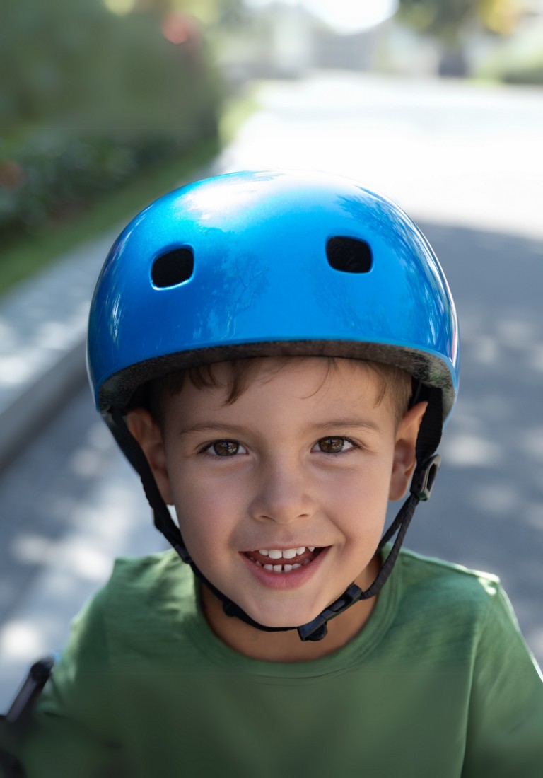 HELM METALLIC BLAUW 5