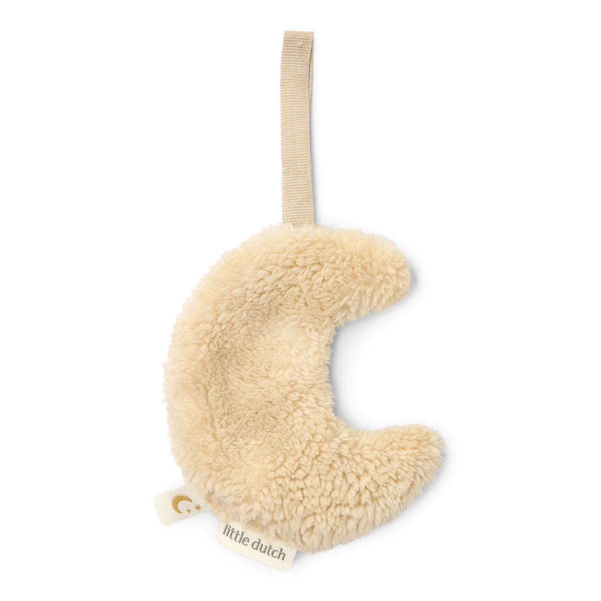 Speendoekje Maan – Pure Soft Beige Little Dutch