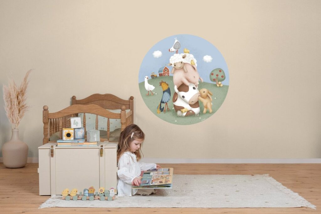 wd360022-wall-stickers-round-little-farm-100cm-1 – Medium